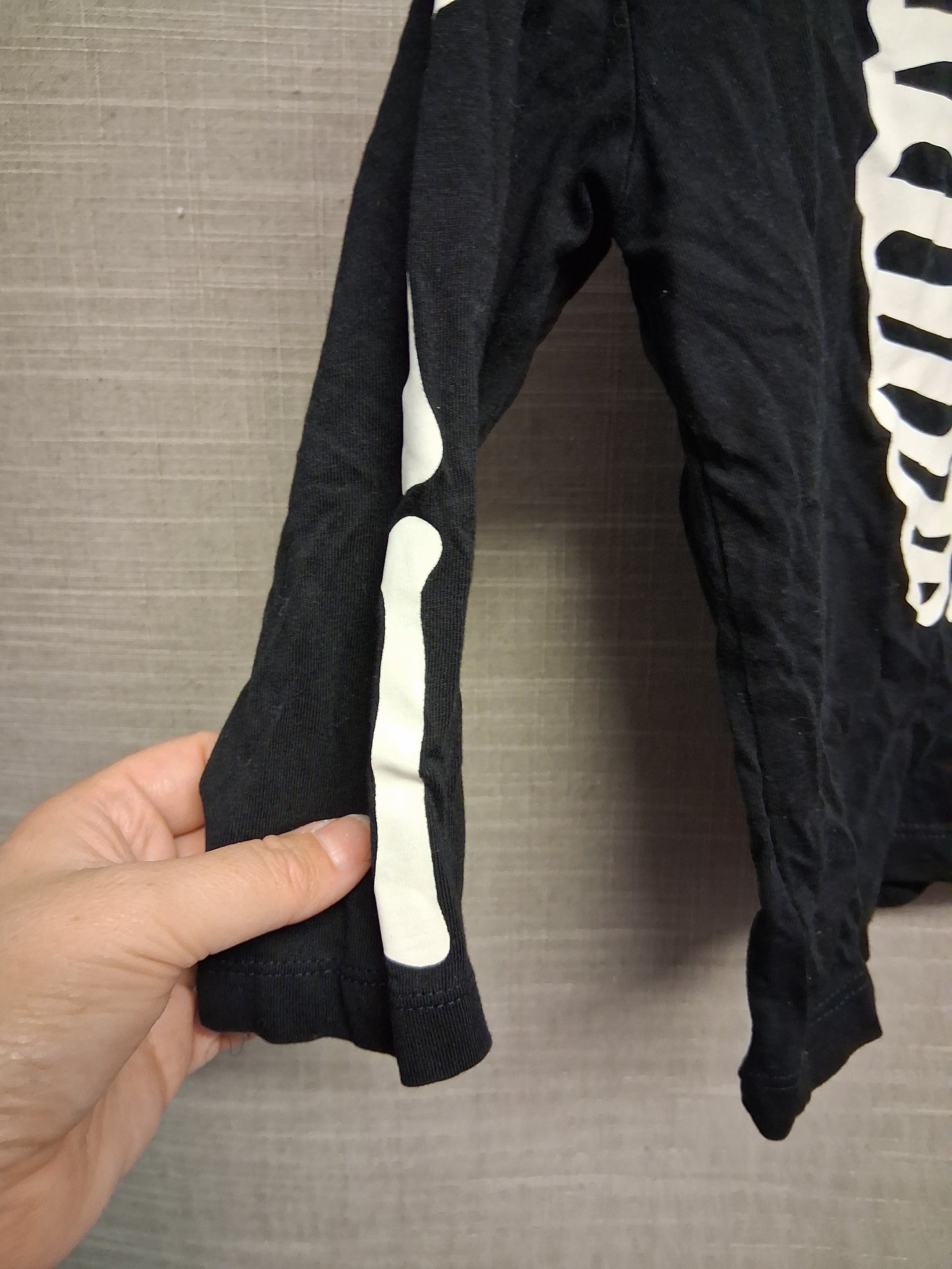 Matalan Boys Halloween Skeleton Long Sleeve T-Shirt Age 18-24 Months