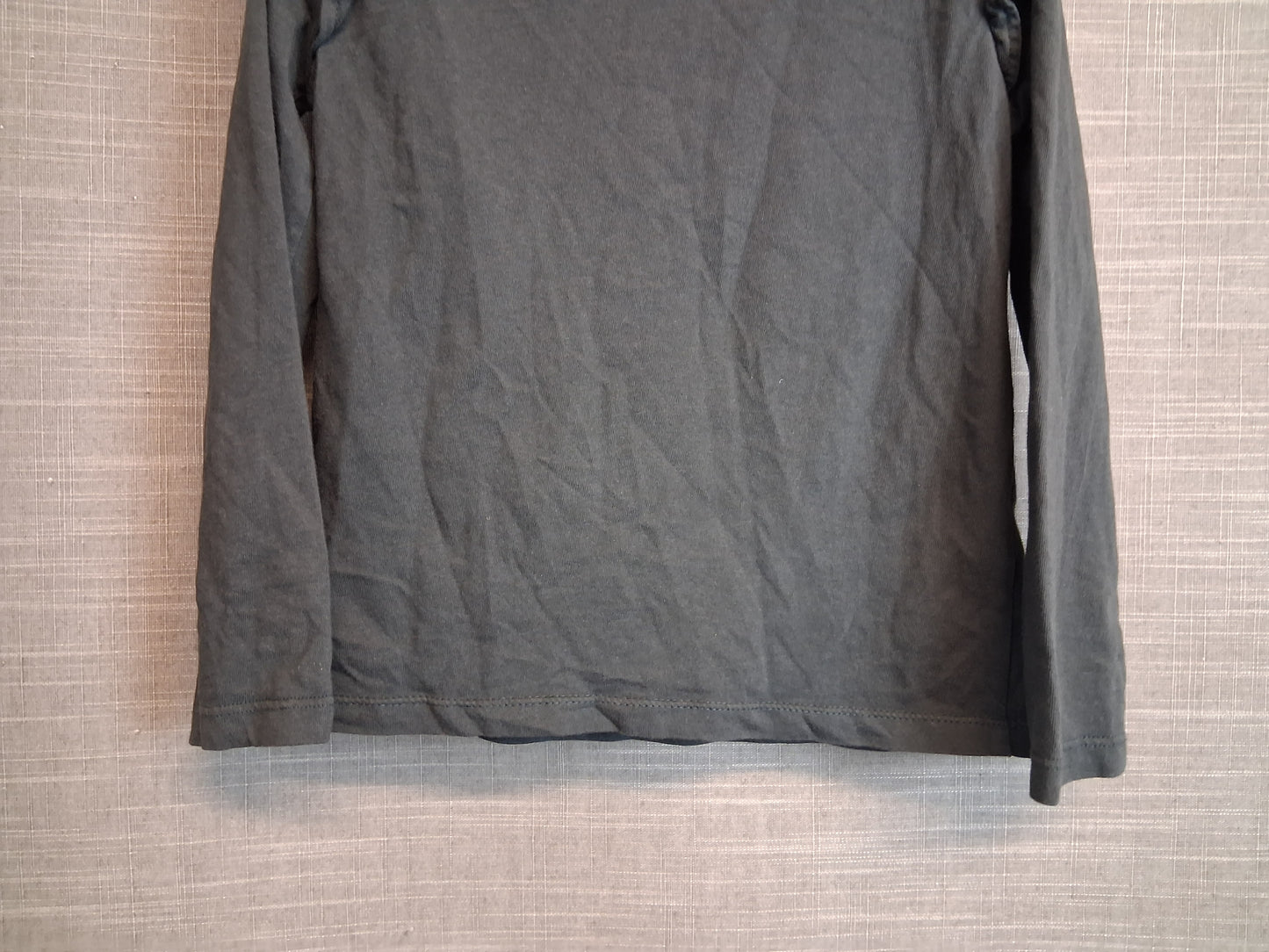 TU Girls Grey Long Sleeve Leopard T-Shirt Age 4-5 Years