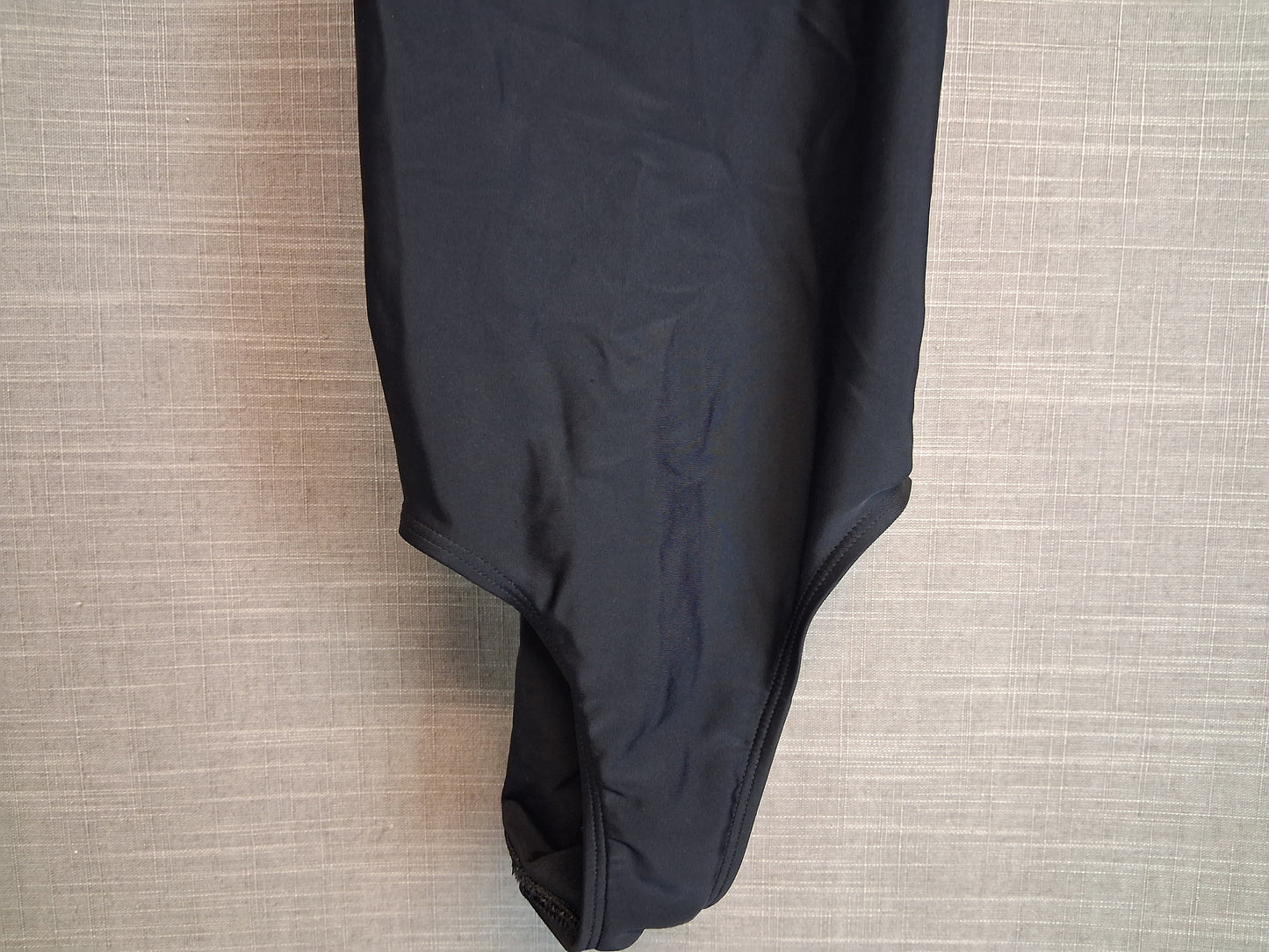 Adidas Girls Swimming Costume Black Age 7-8 Years