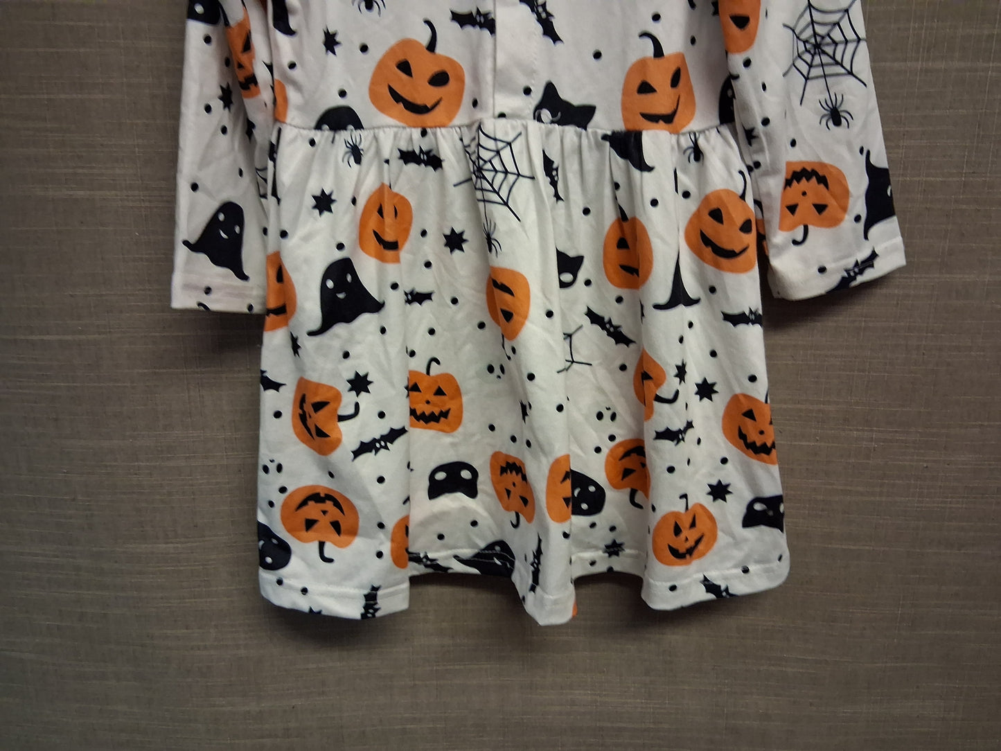 Shein Girls Halloween A Line Long Sleeve Dress Age 2-3 Years
