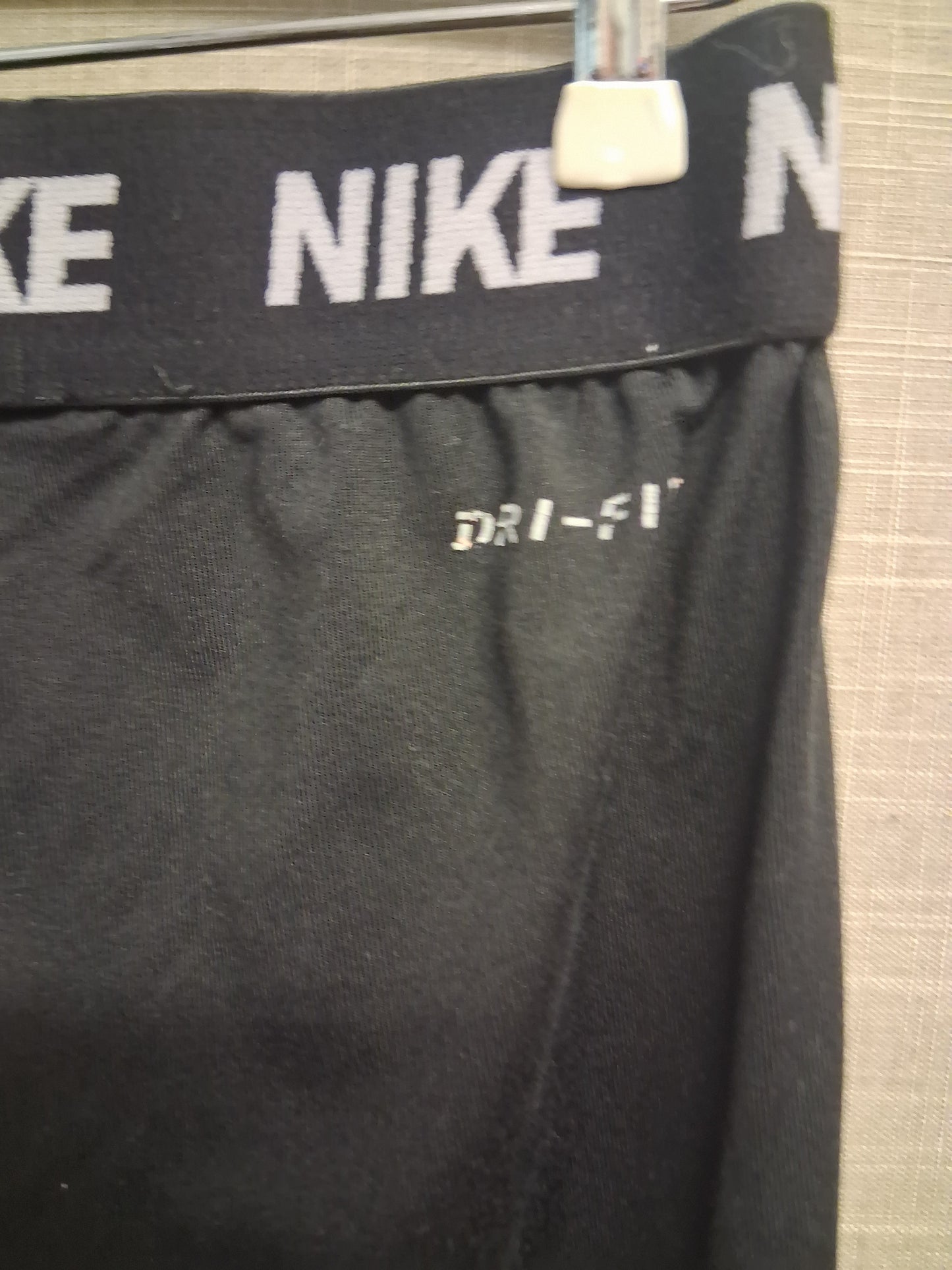 Nike Girls Dri Fit Black Leggings Age 5-6 Years