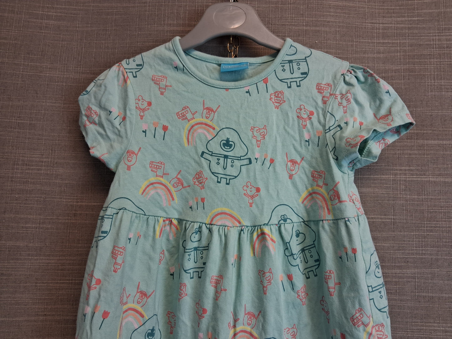 George Bluey Jersey T-Shirt Dress Short Sleeve Age 4-5 Years