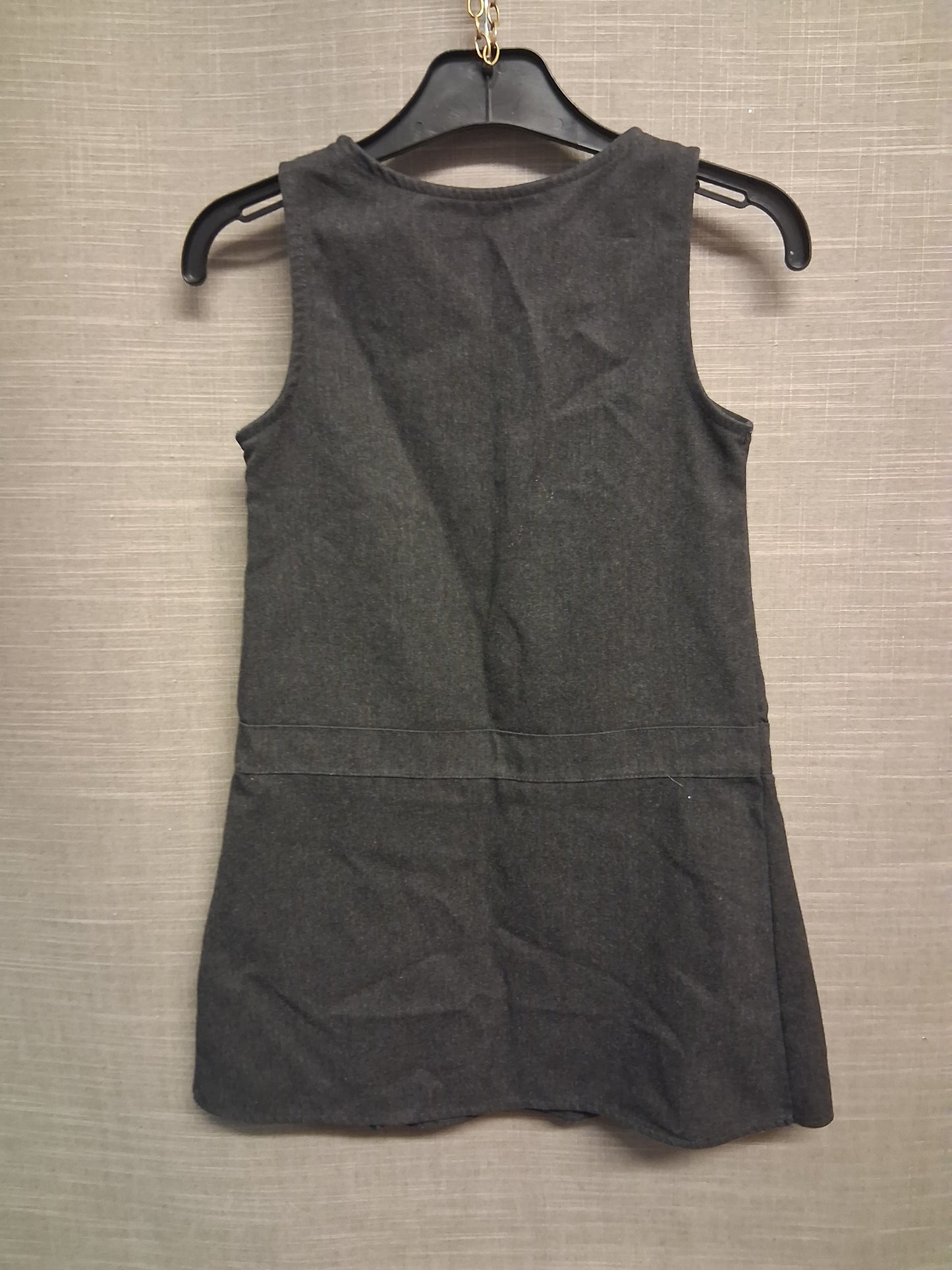 F&F Grey Pinafore School Dress Age 5-6 Years