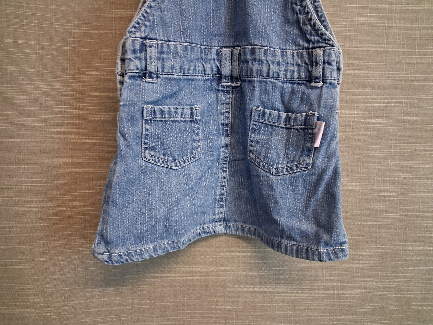 Ladybird Vintage Fifi and the Flowertots Denim Pinafore Dress Age 1-2 Years