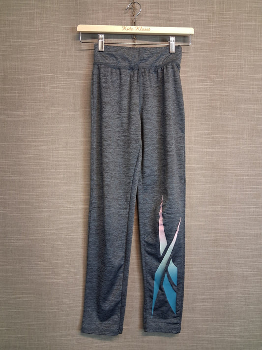 Reebok Girls Grey Leggings Age 14-15 Years