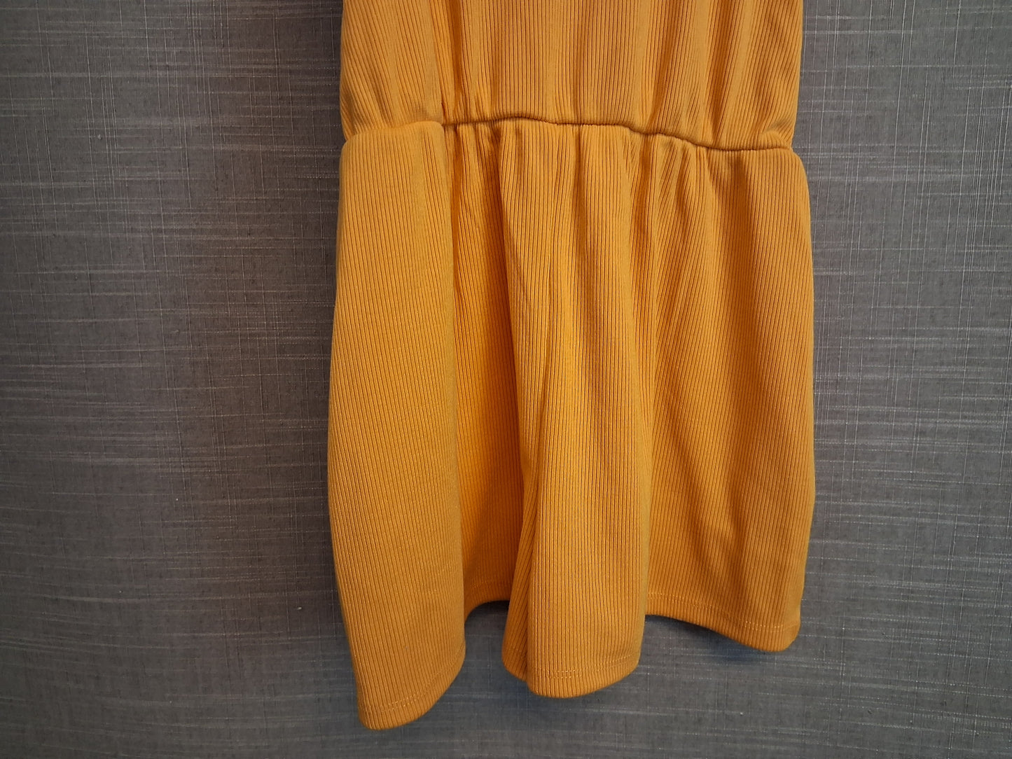 Primark Girls Yellow Playsuit Tie Front Age 7-8 Years