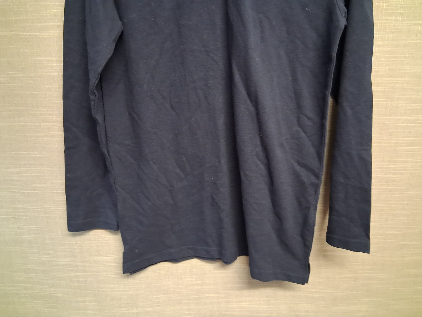 Pep&Co Polo T-Shirt Long Sleeve Navy Age 15-16 Years