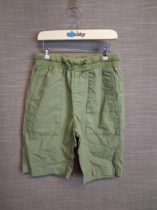 GAP Boys Chino Style Shorts Green Age 6-7 Years