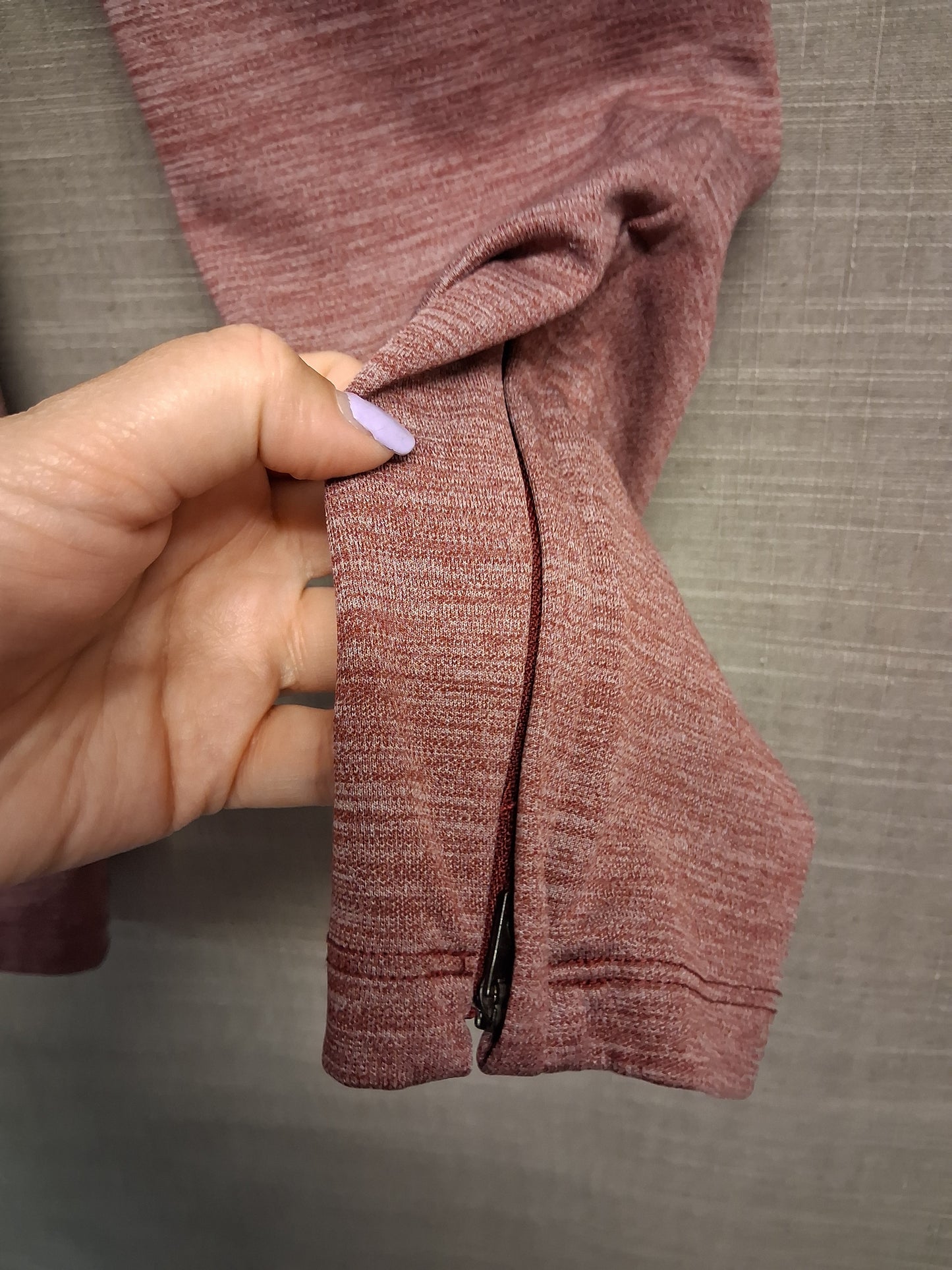 Nike Boys Joggers Burgundy Age 13-15 Years Zip Hem