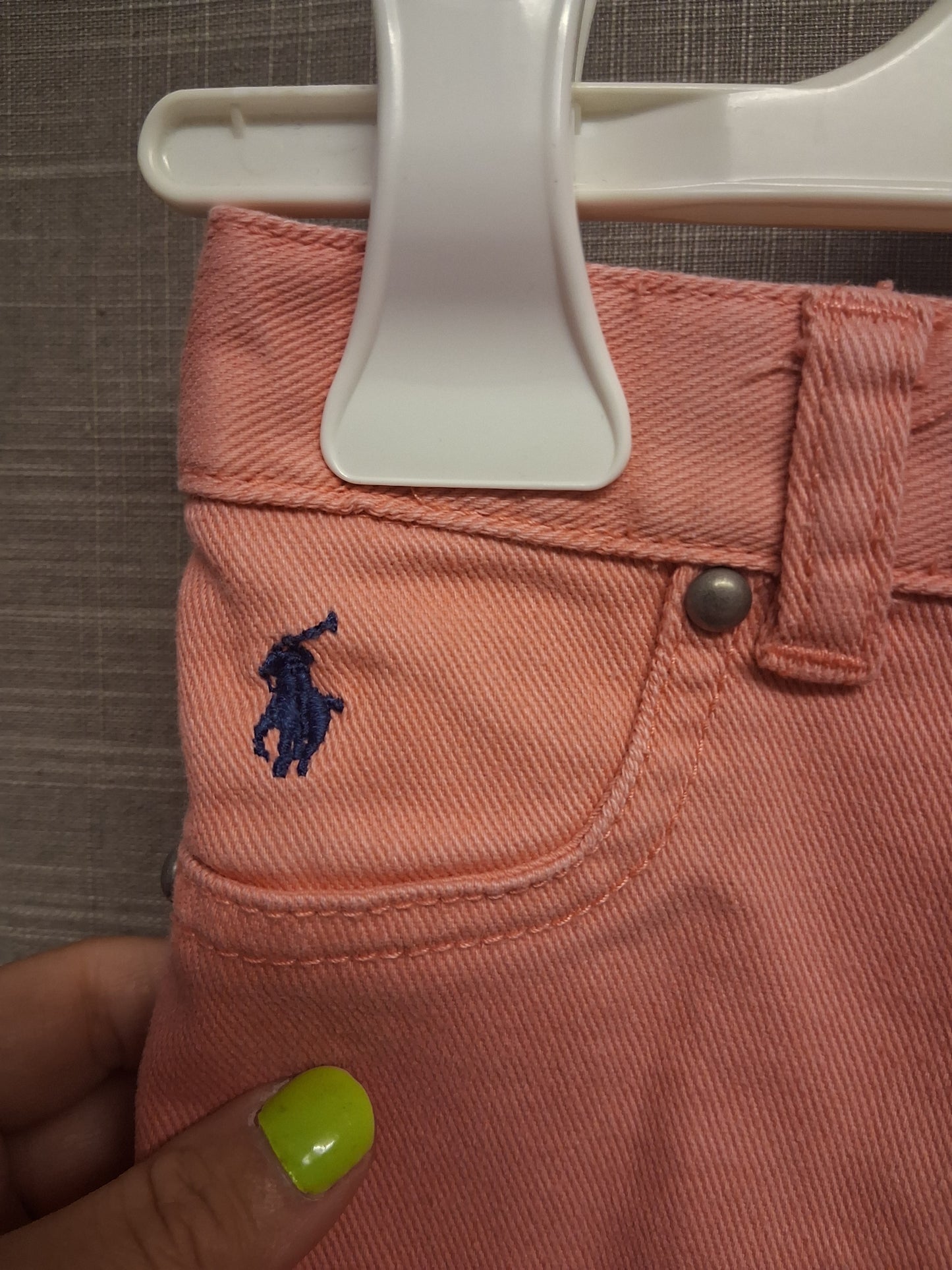 Ralph Lauren Peach Denim Skinny Jeans Age 2 Years