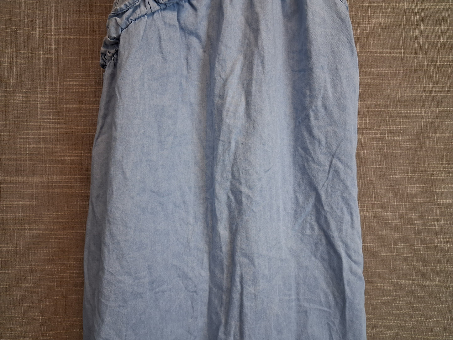Next Girls Chambray Denim Sundress Age 7 Years