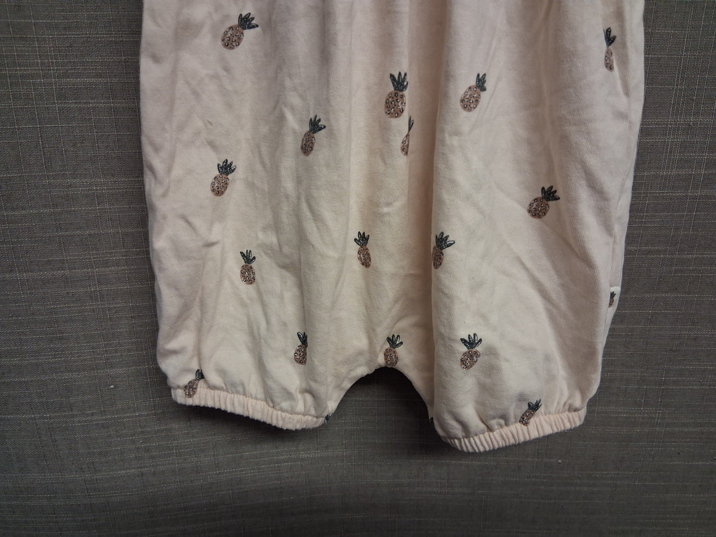 Next Girls Cream Floral One Piece Romper Age 0-3 Months