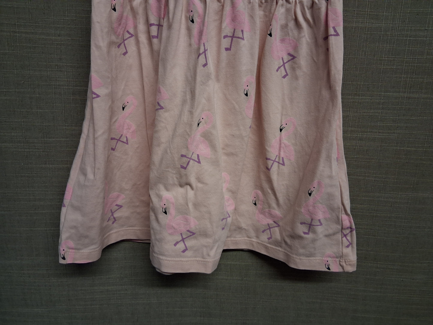 Marks & Spencer Pink Flamingo T-Shirt Dress Age 4-5 Years