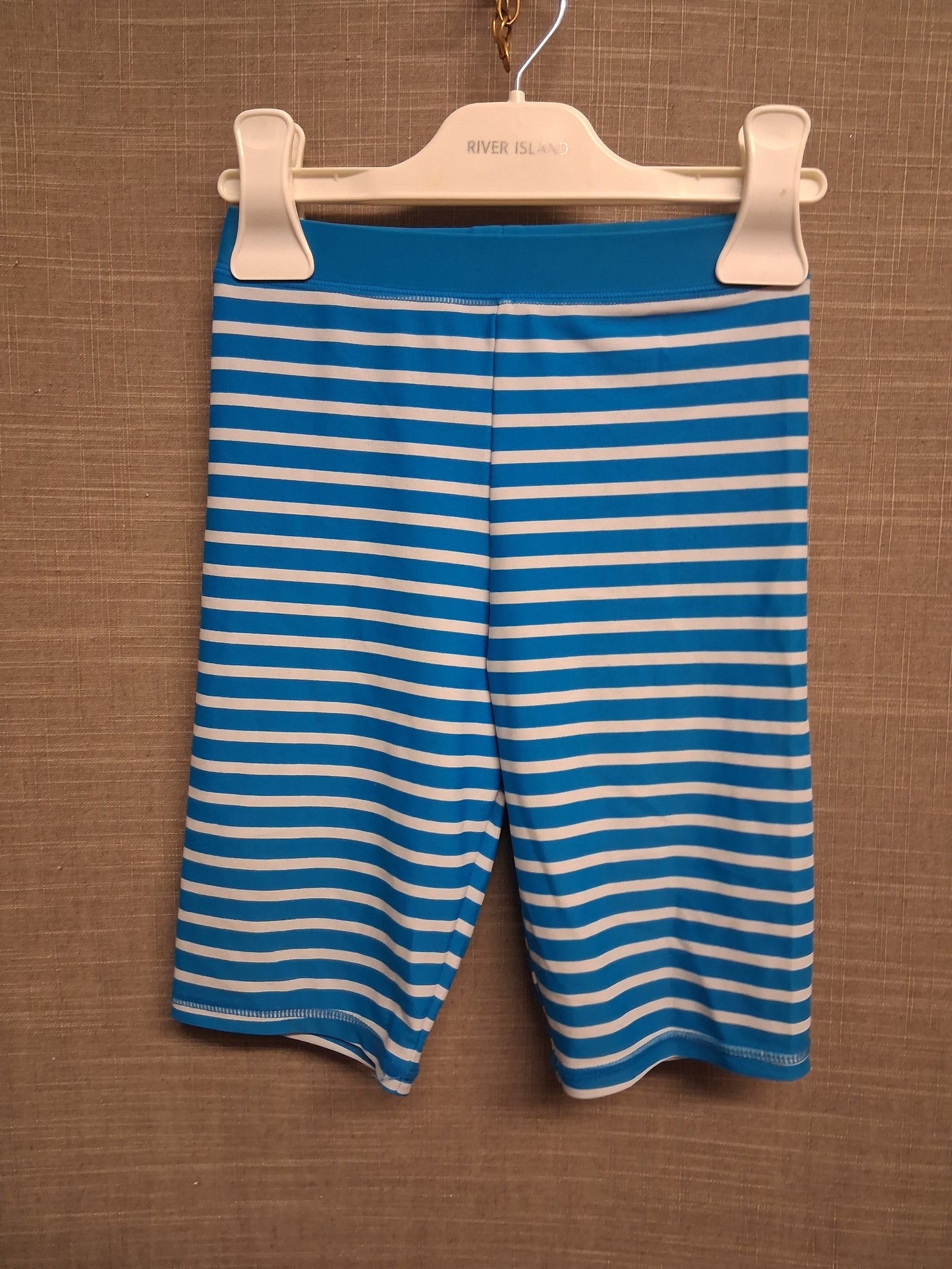 JoJo Maman Bebe Swim Shorts Blue White Age 3-4 Years