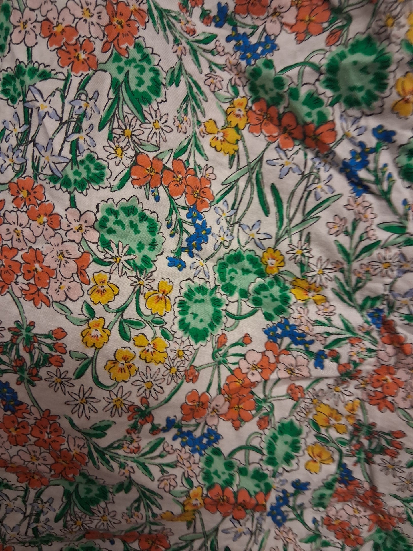 Next Girls Floral Sleeveless A Line Dress Age 4-5 Years