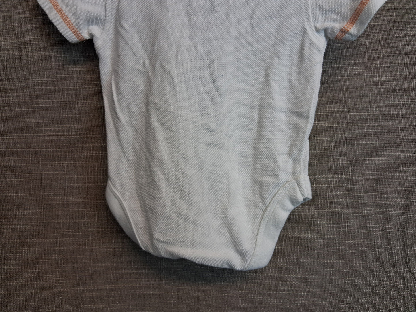 Next Boys Polo Bodysuit Short Sleeve Age 0-3 Months