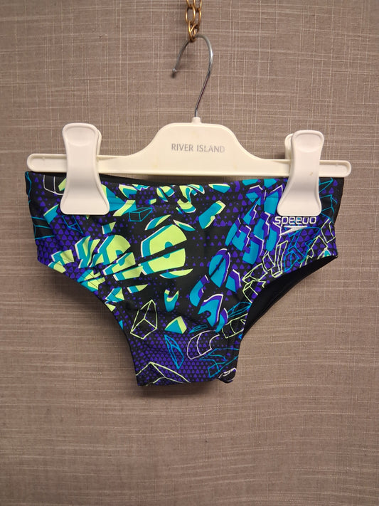 Speedos Boys Swiming Briefs Pants Multicolour Age 6-7 Years