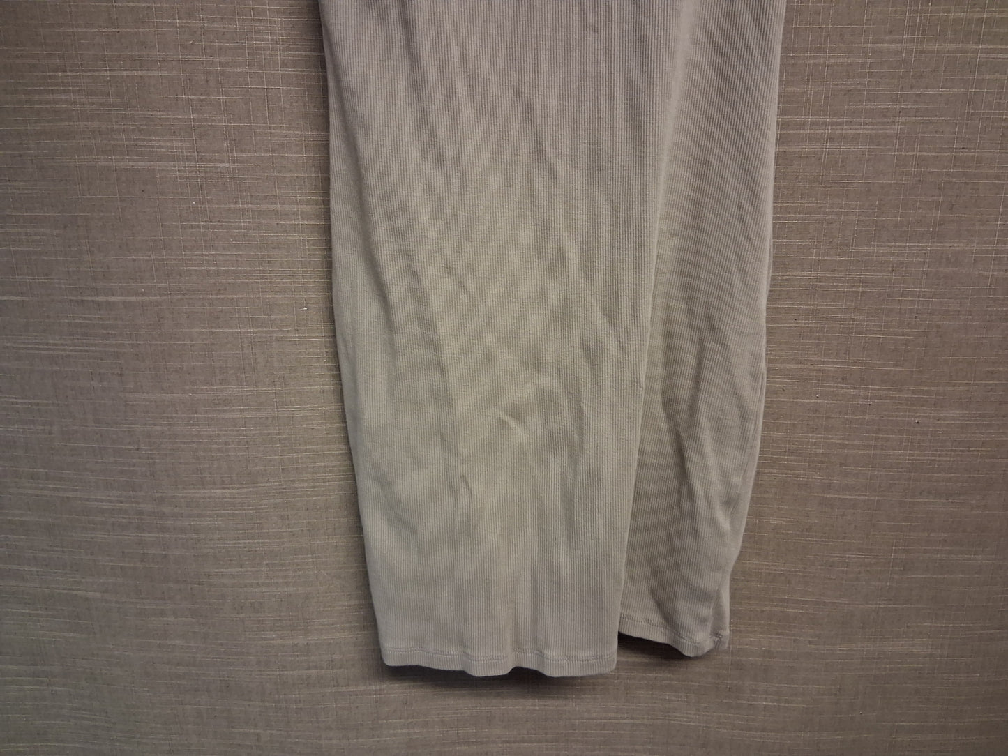 Matalan Grey T-Shirt Dress Short Sleeve Zip Detail Age 15 Years