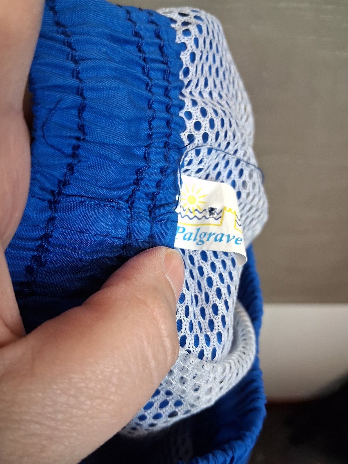 Palgrave Boys Swim Shorts Blue Age 6-7 Years