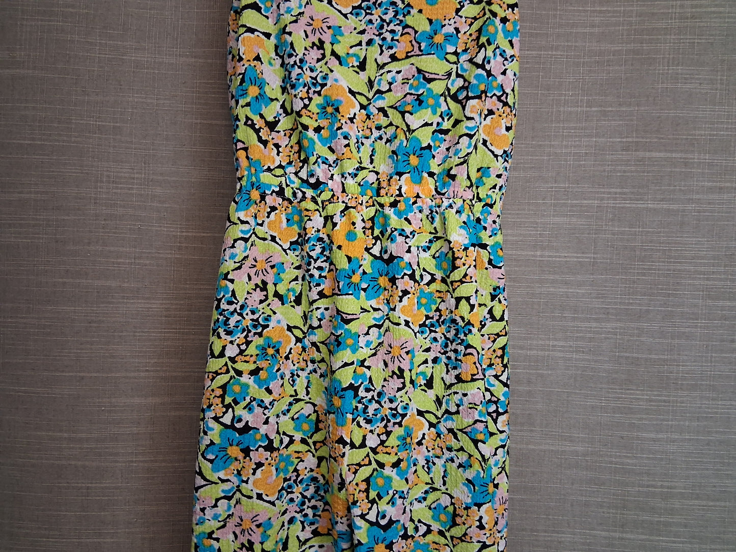 Primark Girls Multicolour Floral Jumpsuit Age 10-11 Years