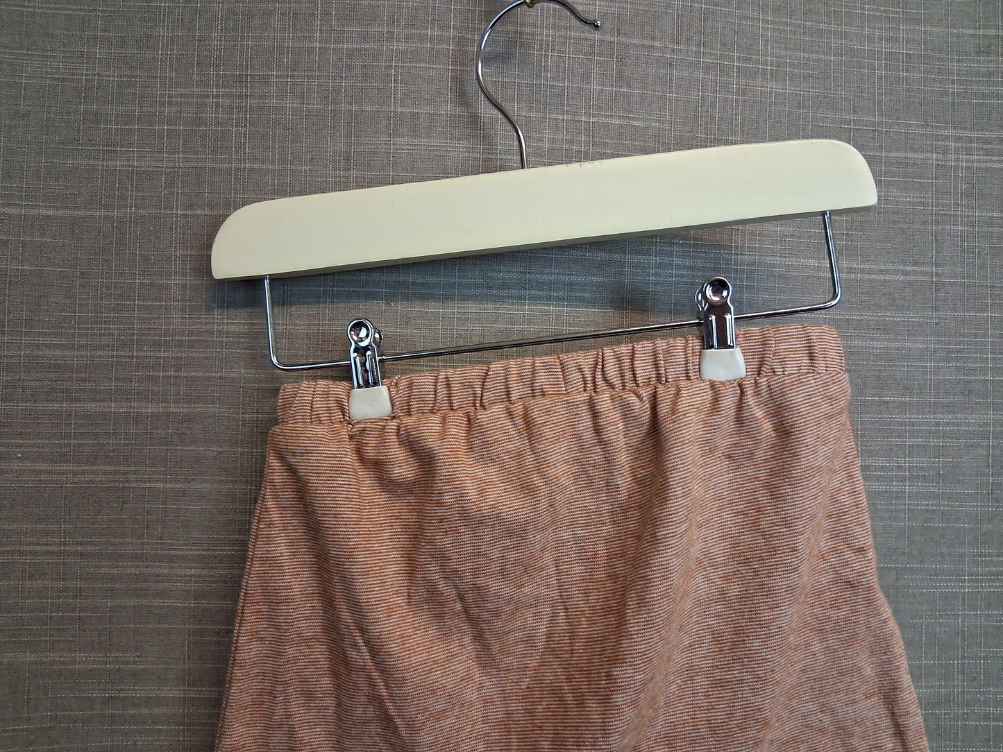 TU Boys Jersey Shorts Brown Stripe Age 6-9 Months