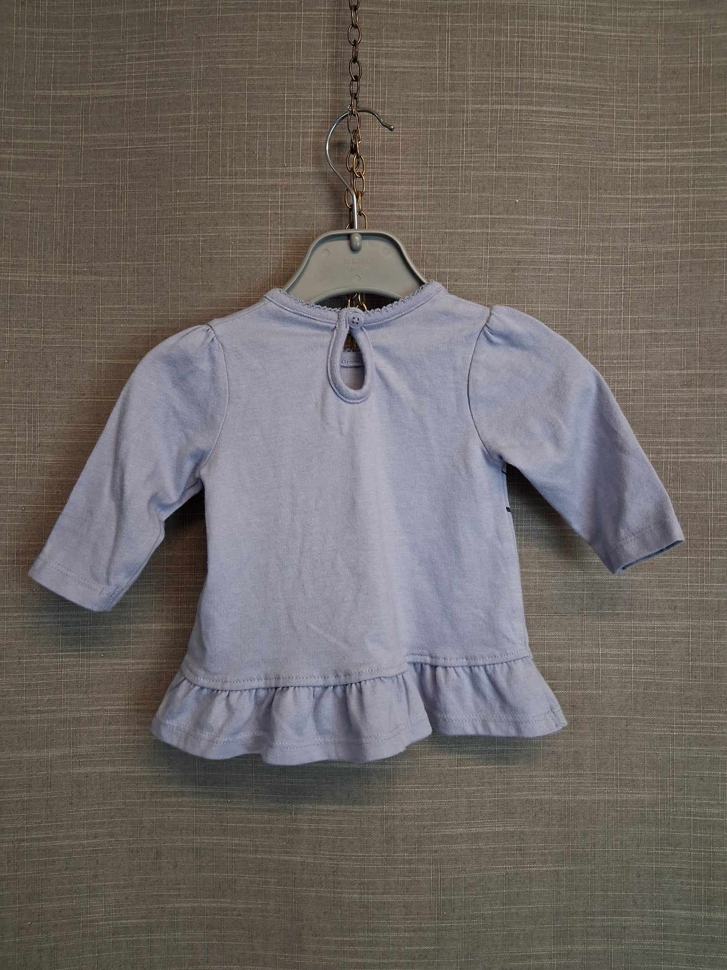 Disney Girls Winnie the Pooh Long Sleeve Top Lilac Age Tiny Baby