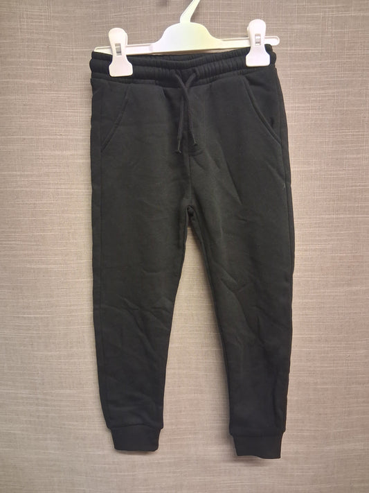 F&F Joggers Boys Jersey Black Essential Age 5-6 Years