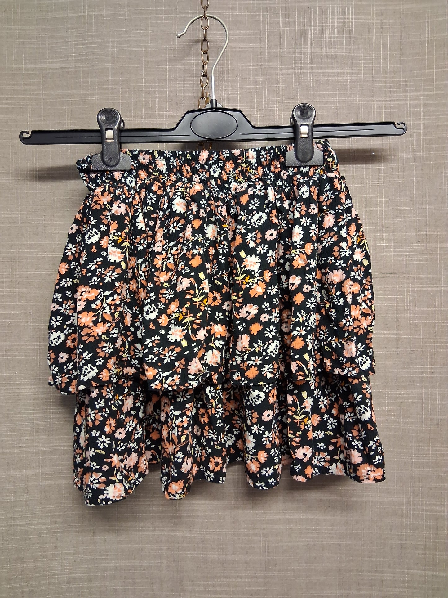 F&F Girls Floral Multicolour RaRa Skirt Age 8-9 Years