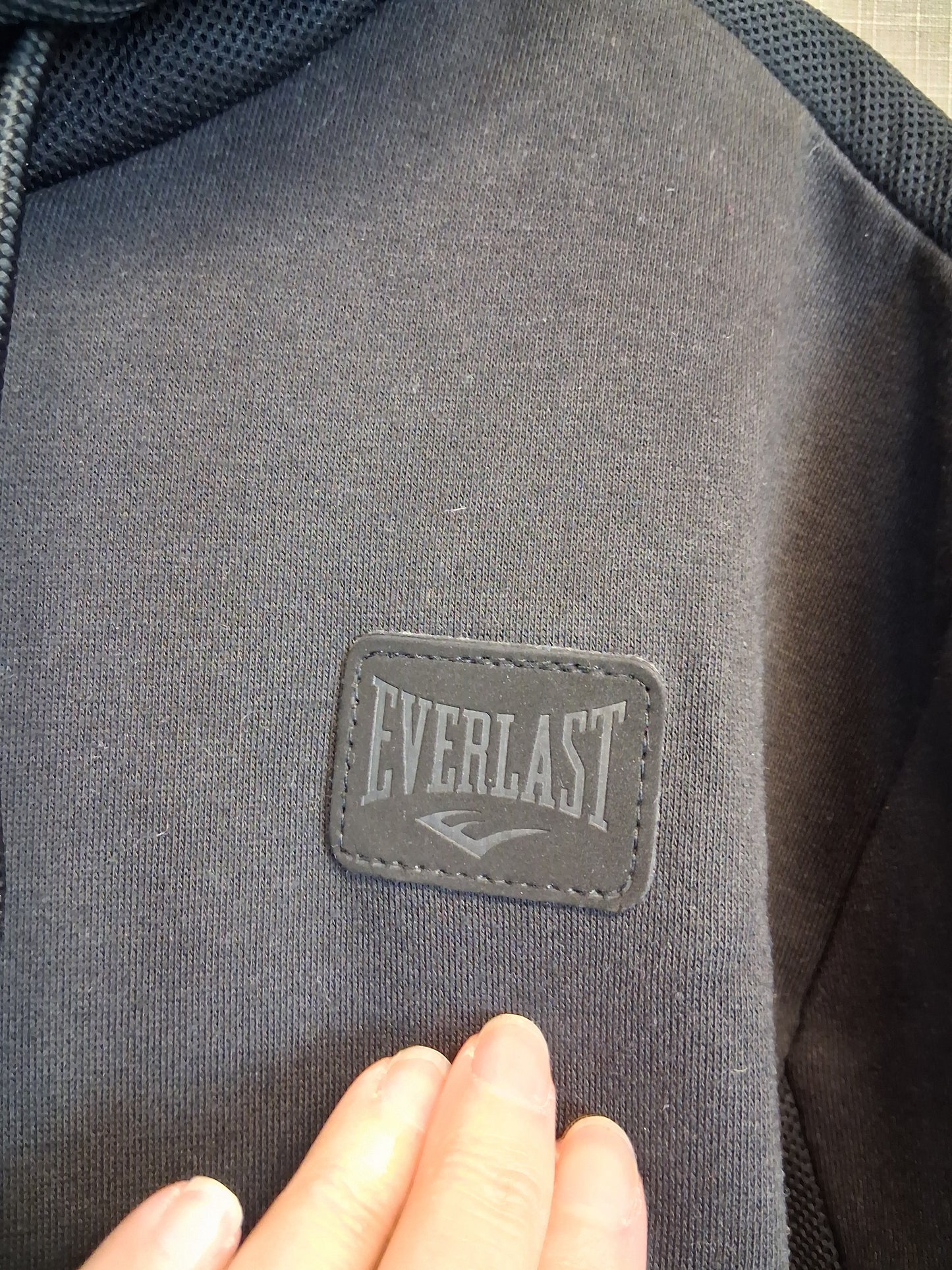Everlast Boys Black Hoodie Jumper Age 15-16 Years