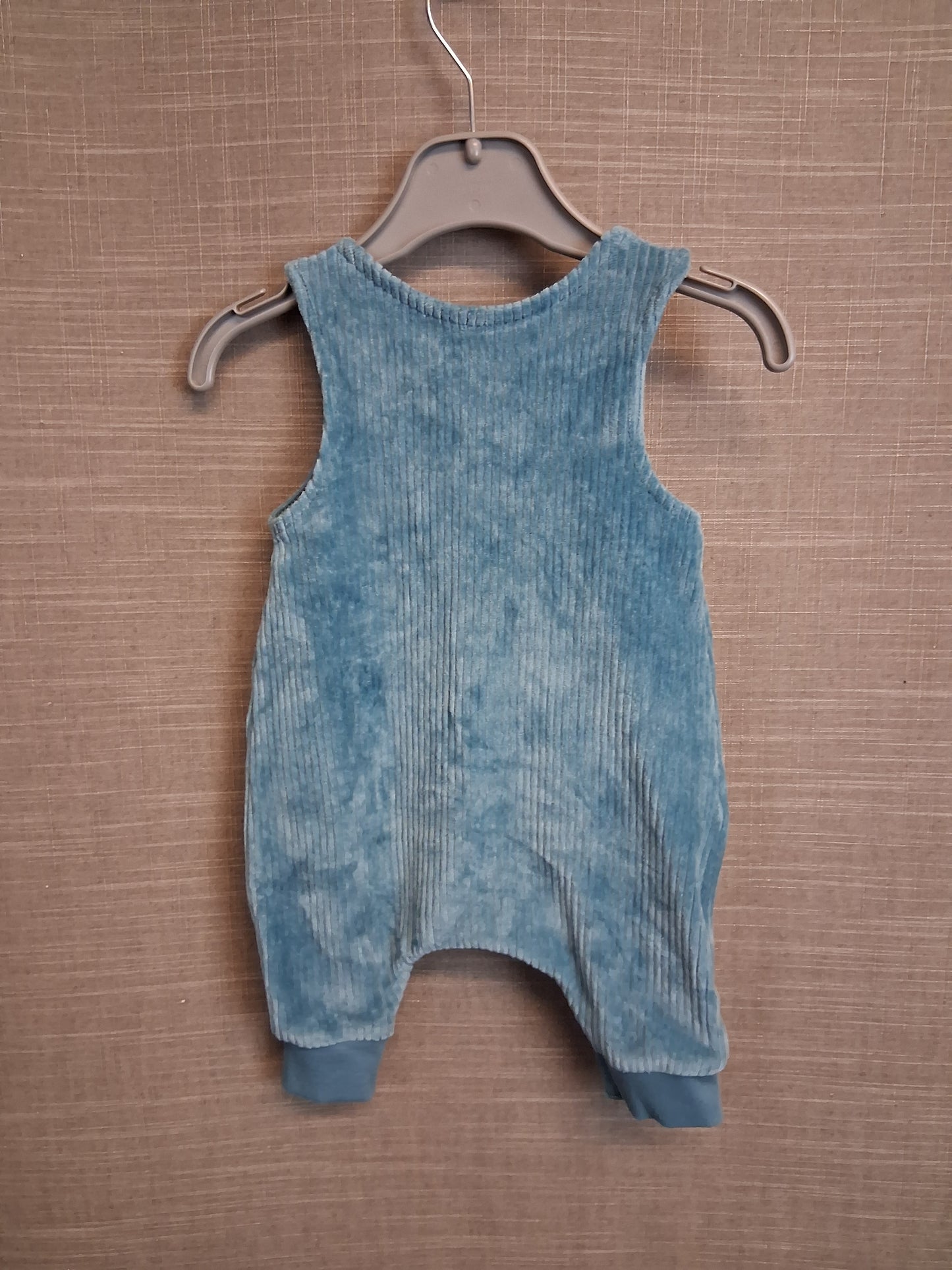 Peter Rabbit Blue Velour Romper One Piece Age First Size