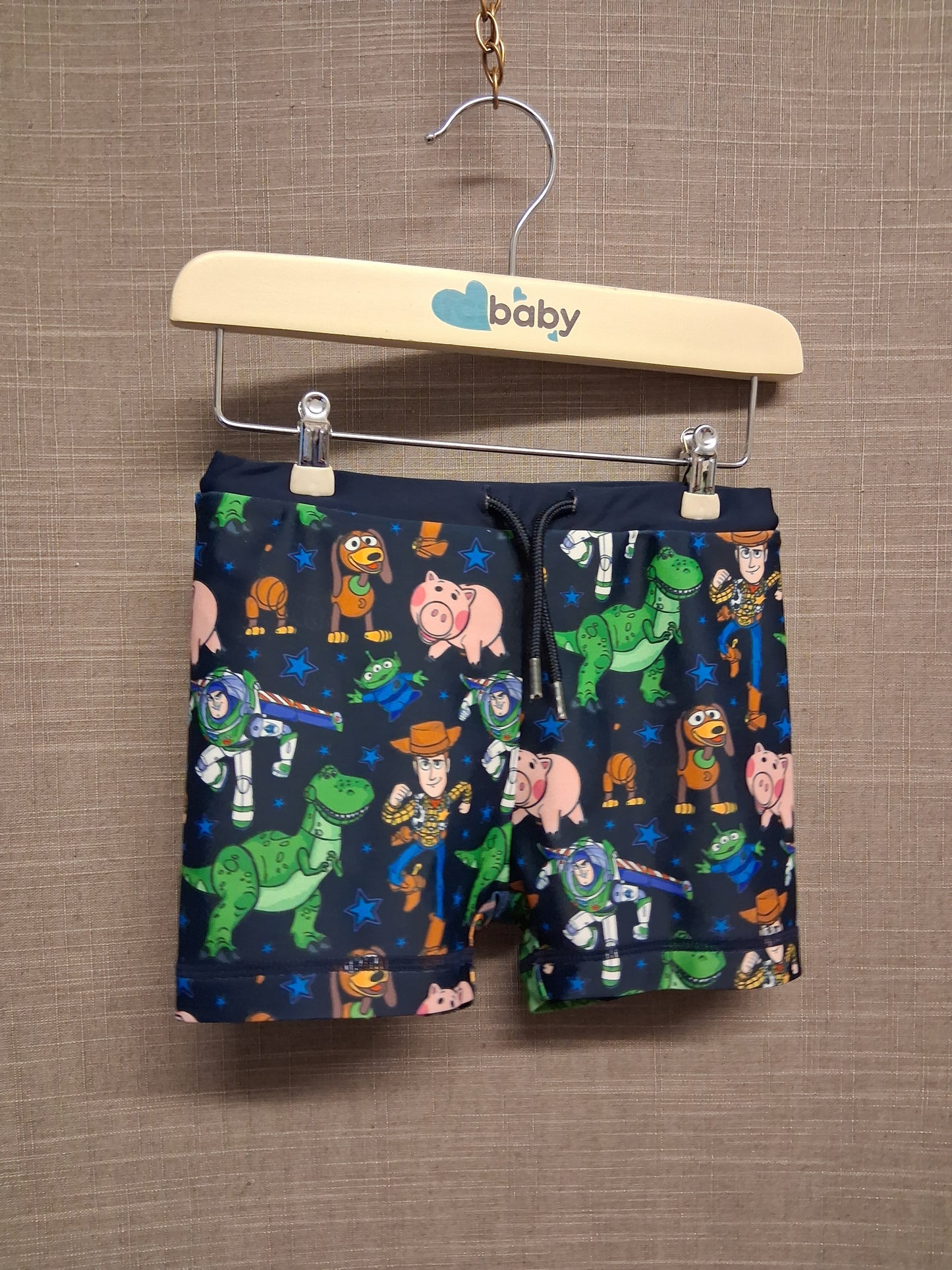 Next Boys Toy Story Blue Swimming Trunks Age 18-24 Months