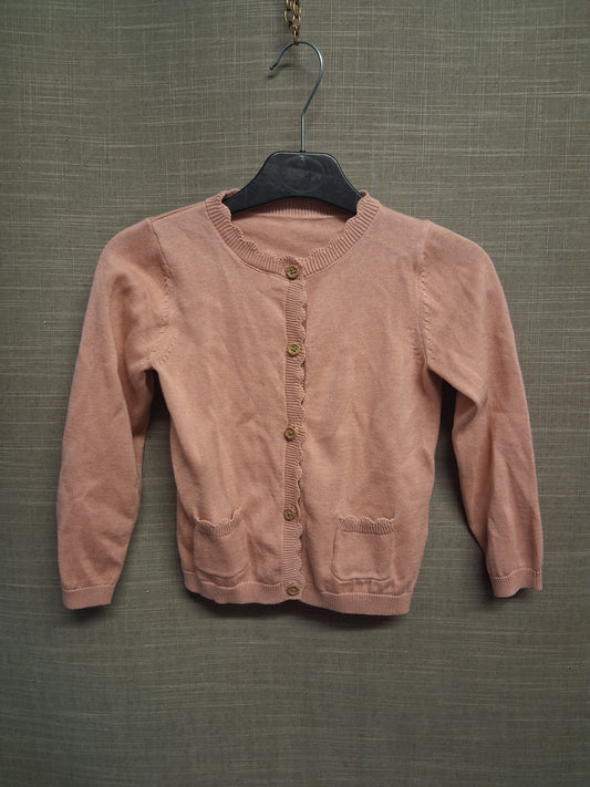 George Girls Pink Cardigan Age 3-4 Years