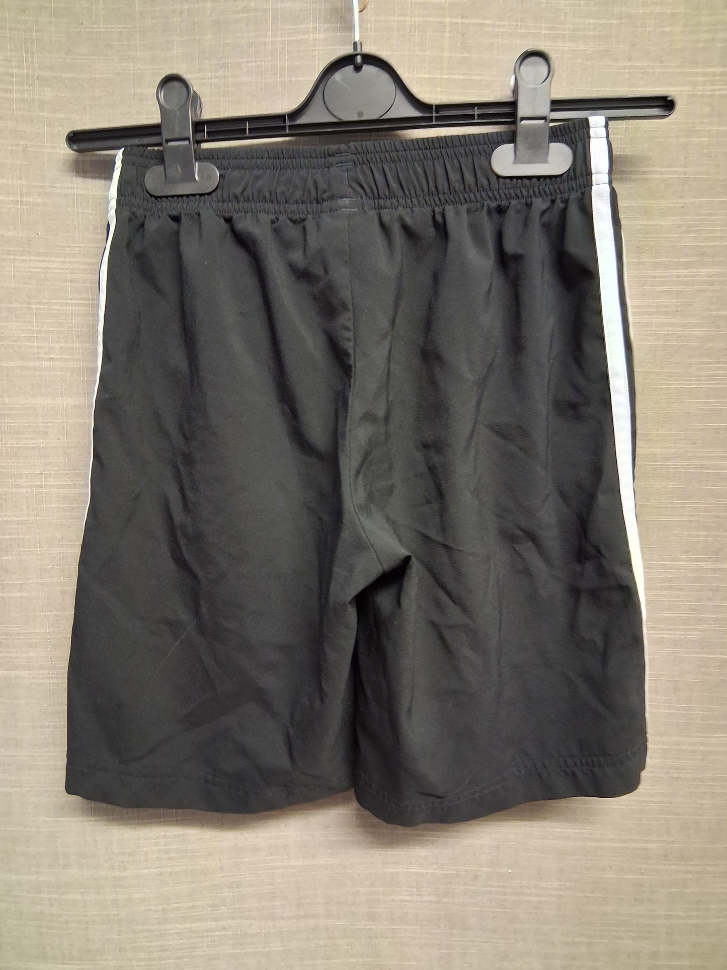 Adidas Boys Black Shorts Age 11-12 Years