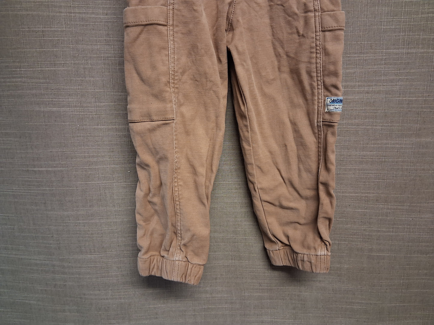 Marks & Spencer Brown Cargo Style Trousers Age 2-3 Years