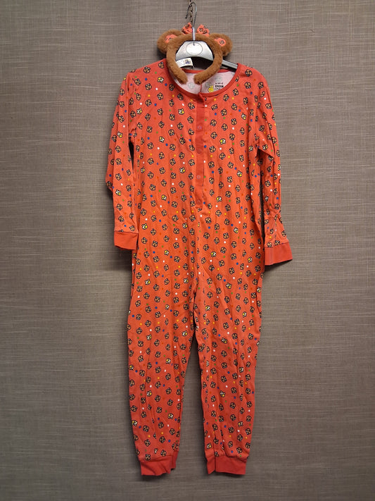 Blue Zoo Girls "Pudsey" Children in Need Blush Pink All in One Sleepsuit with Headband Age 11-12 Years