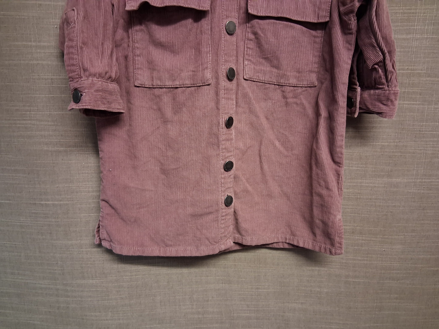 Next Girls Corduroy Shirt Dress Dusky Pink Age 3 Years