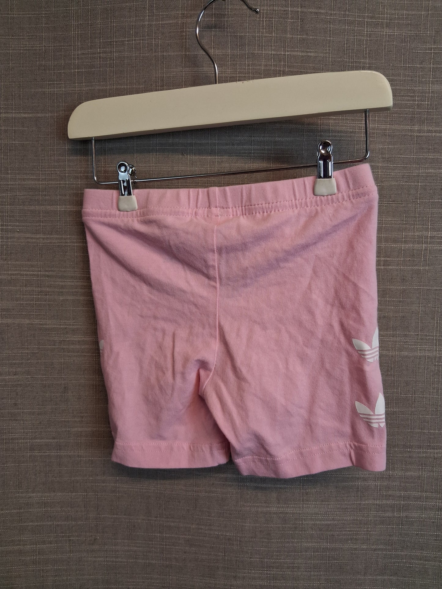 Adidas Girls Pink Cycle Jersey Shorts Age 12-18 Months