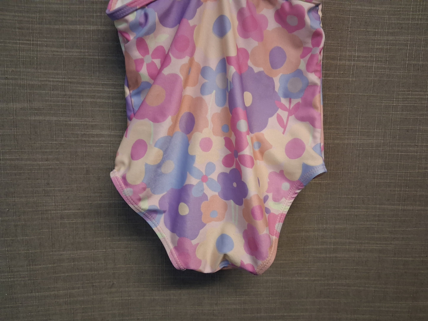 Primark Girls Pink Floral One Piece Swimsuit Age 3-4 Years