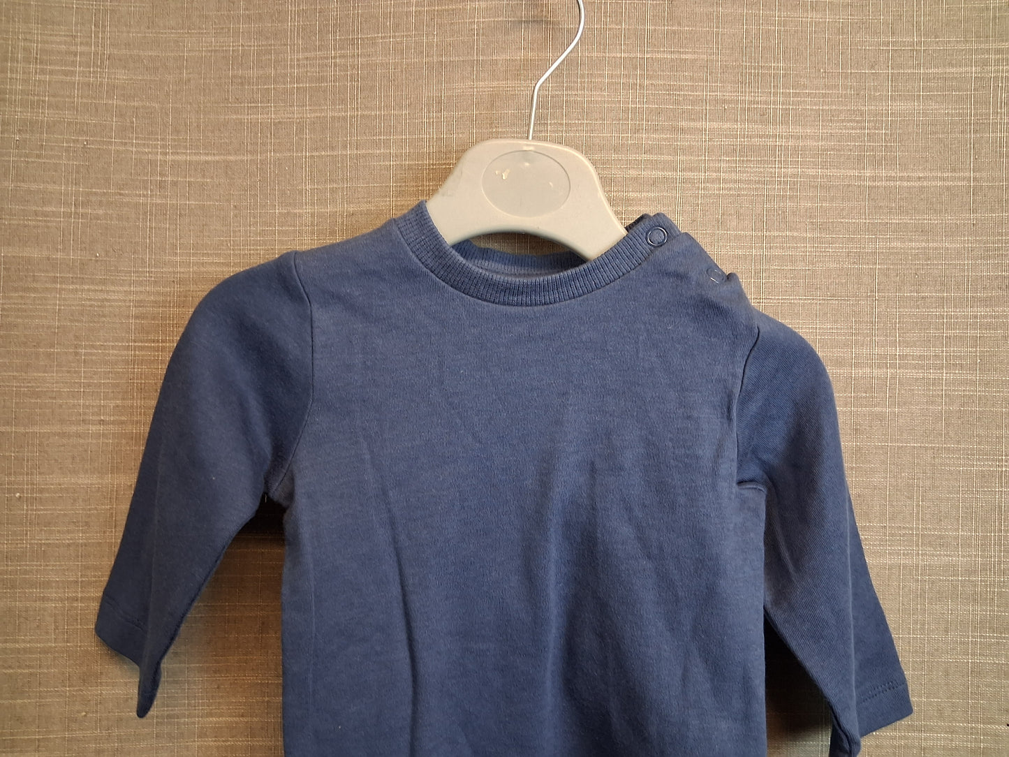 Disney Boys Long Sleeve Plain T-Shirt Age 0-3 Months New