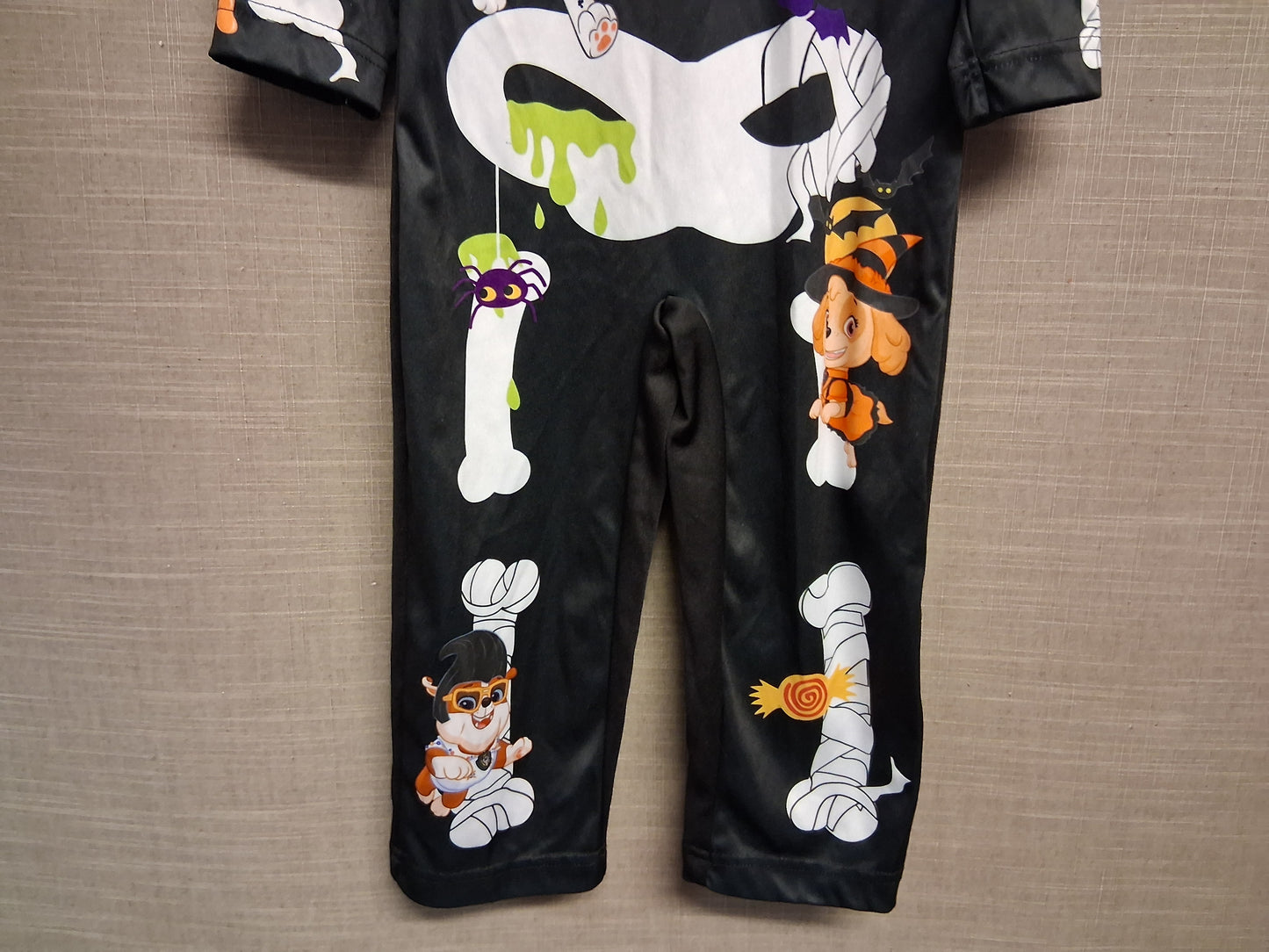 Paw Patrol Boys Skeleton One Piece Costume Age 2-3 years