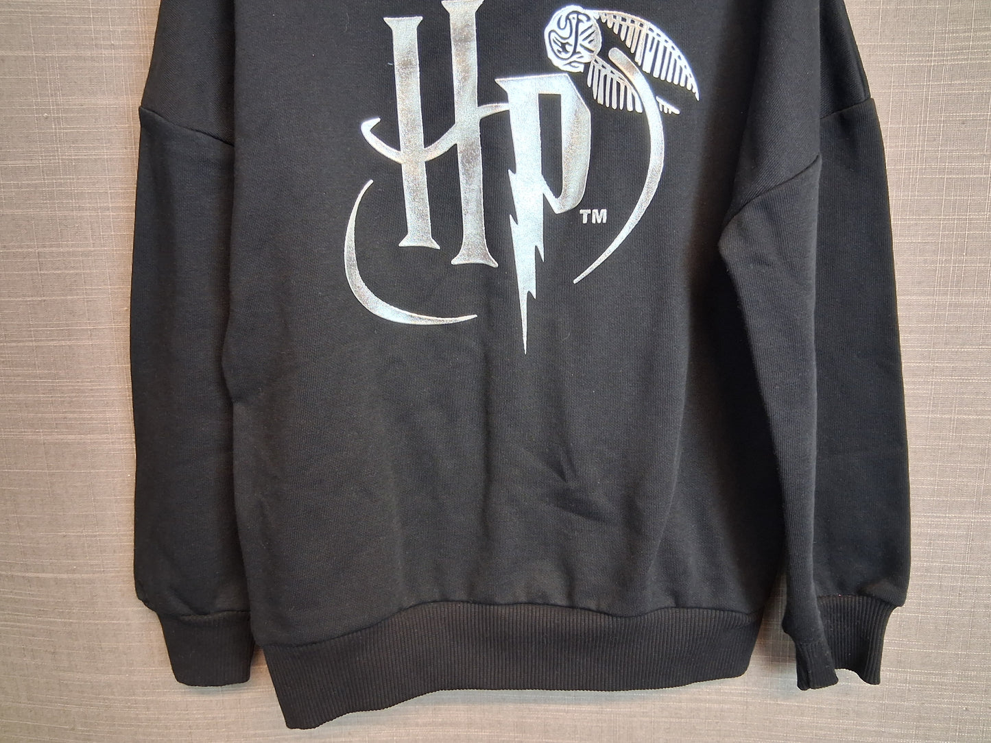 George Harry Potter Jumper Pullover Black Age 5-6 Years