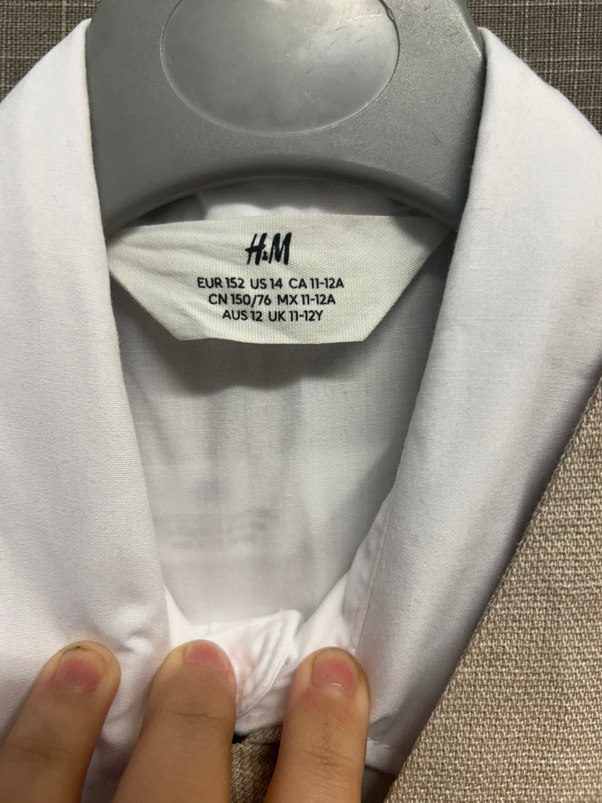 H&M Boys Linen Cream 4 Piece Suit Age 11-12 Years Wedding Special Occasion