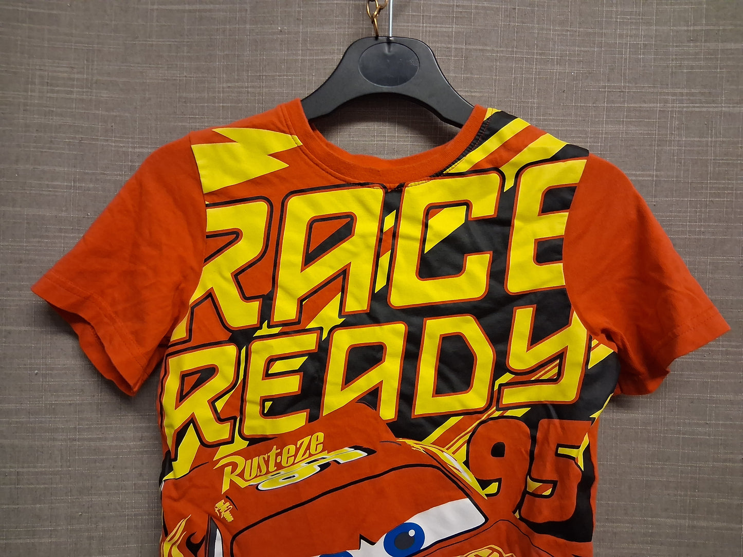 Disney Cars Boys Red Short Sleeve T-Shirt Age 7-8 Years