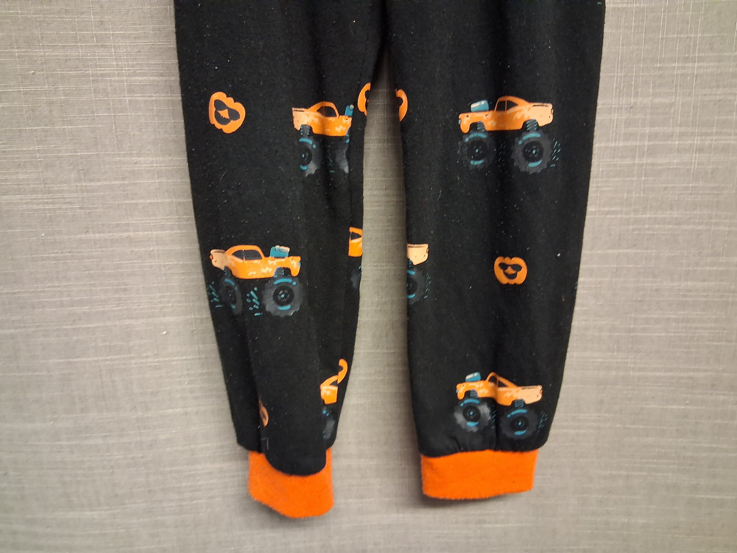 Boys Halloween Pumpkin Monster Truck Joggers Age 4 Years