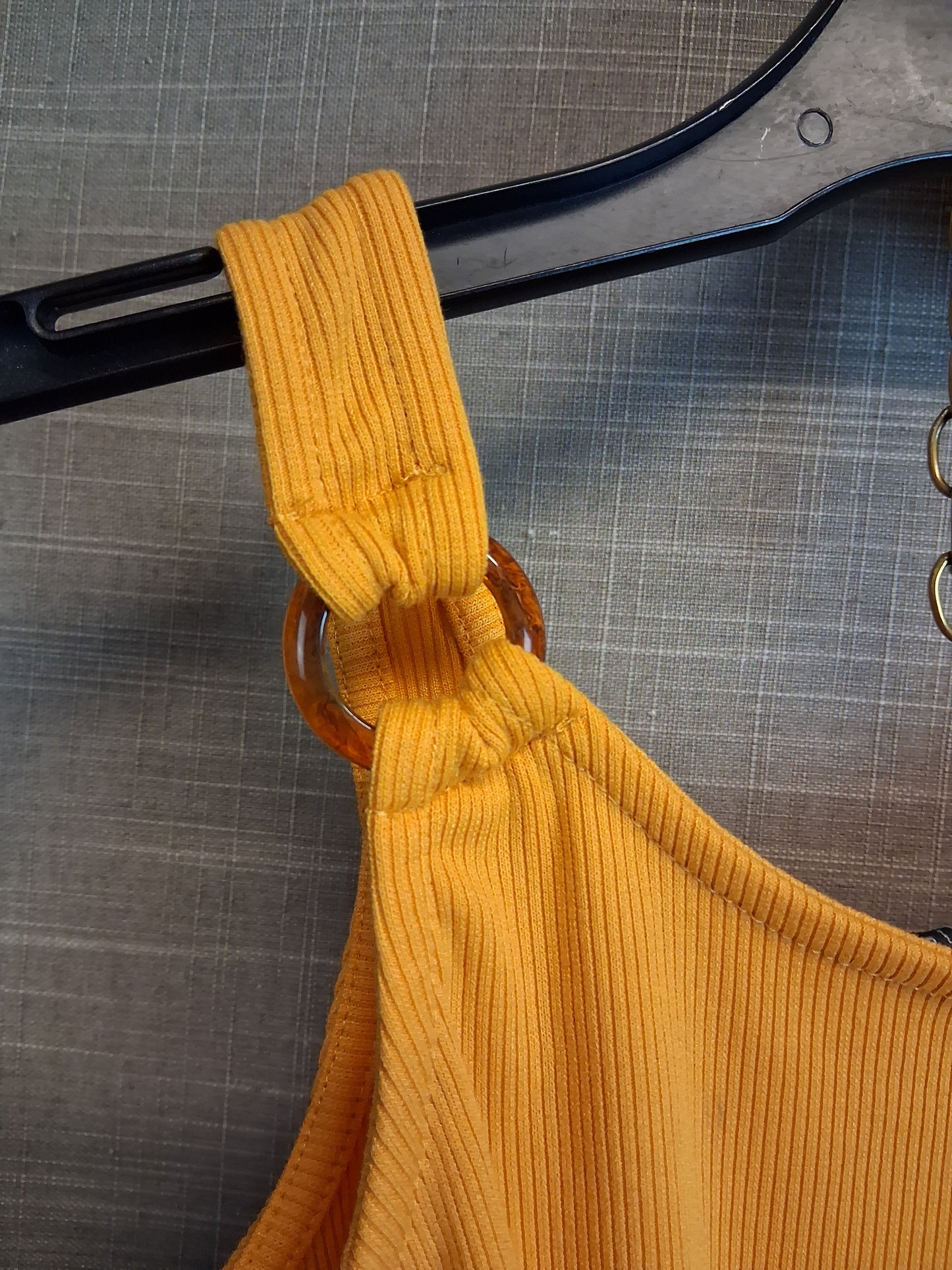 Primark Girls Yellow Playsuit Tie Front Age 7-8 Years