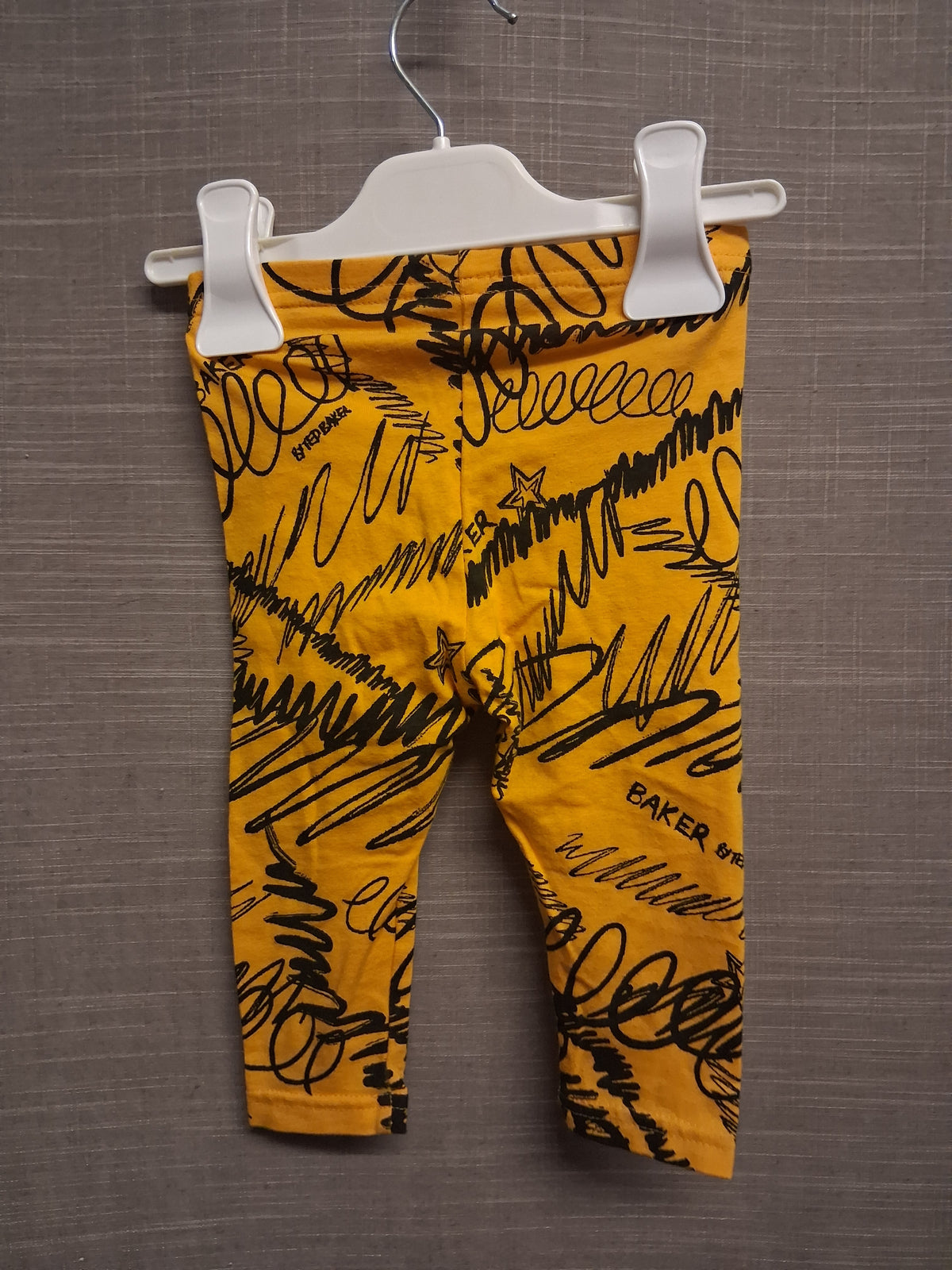 Ted Baker Boys Yellow Leggings Joggers Age 6-9 Months