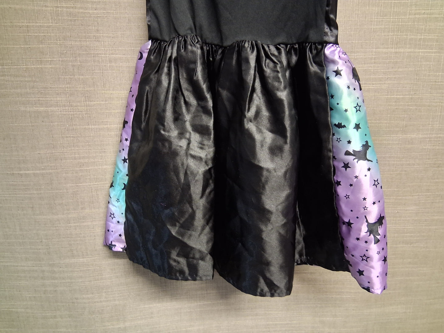 Morrisons Girls Halloween Witches Costume with Headband Age 3-4 Years