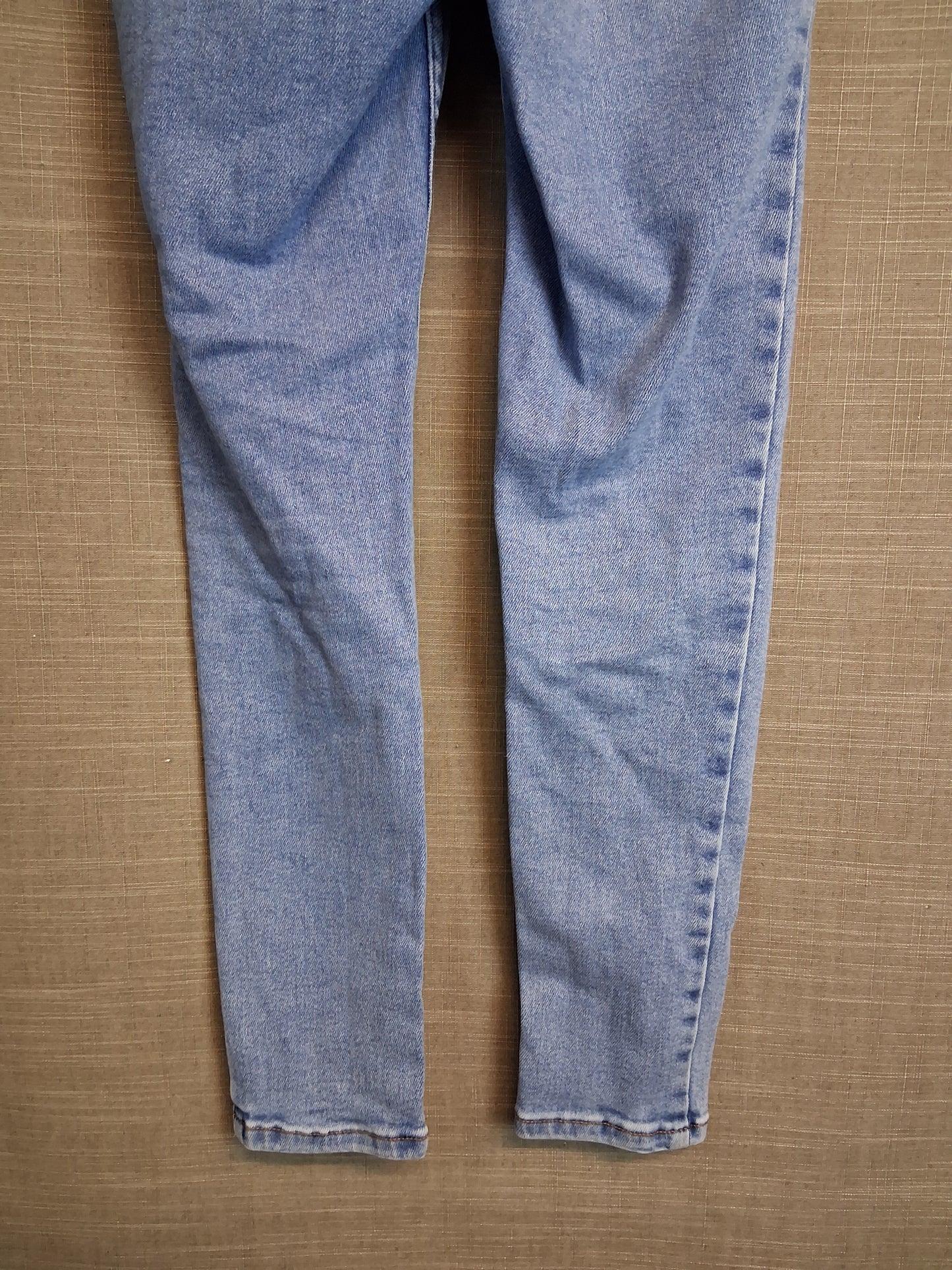 New Look Hallie Distressed Light Blue Denim Jeans Skinny Leg Age 13 Years