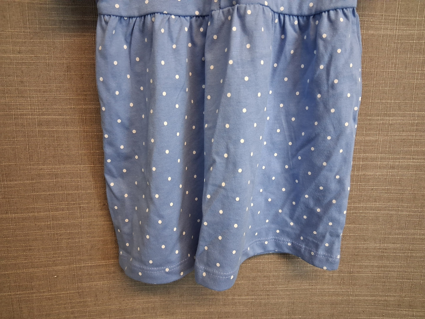 George Girls Blue Jersey T-Shirt Dress Age 3-6 Months