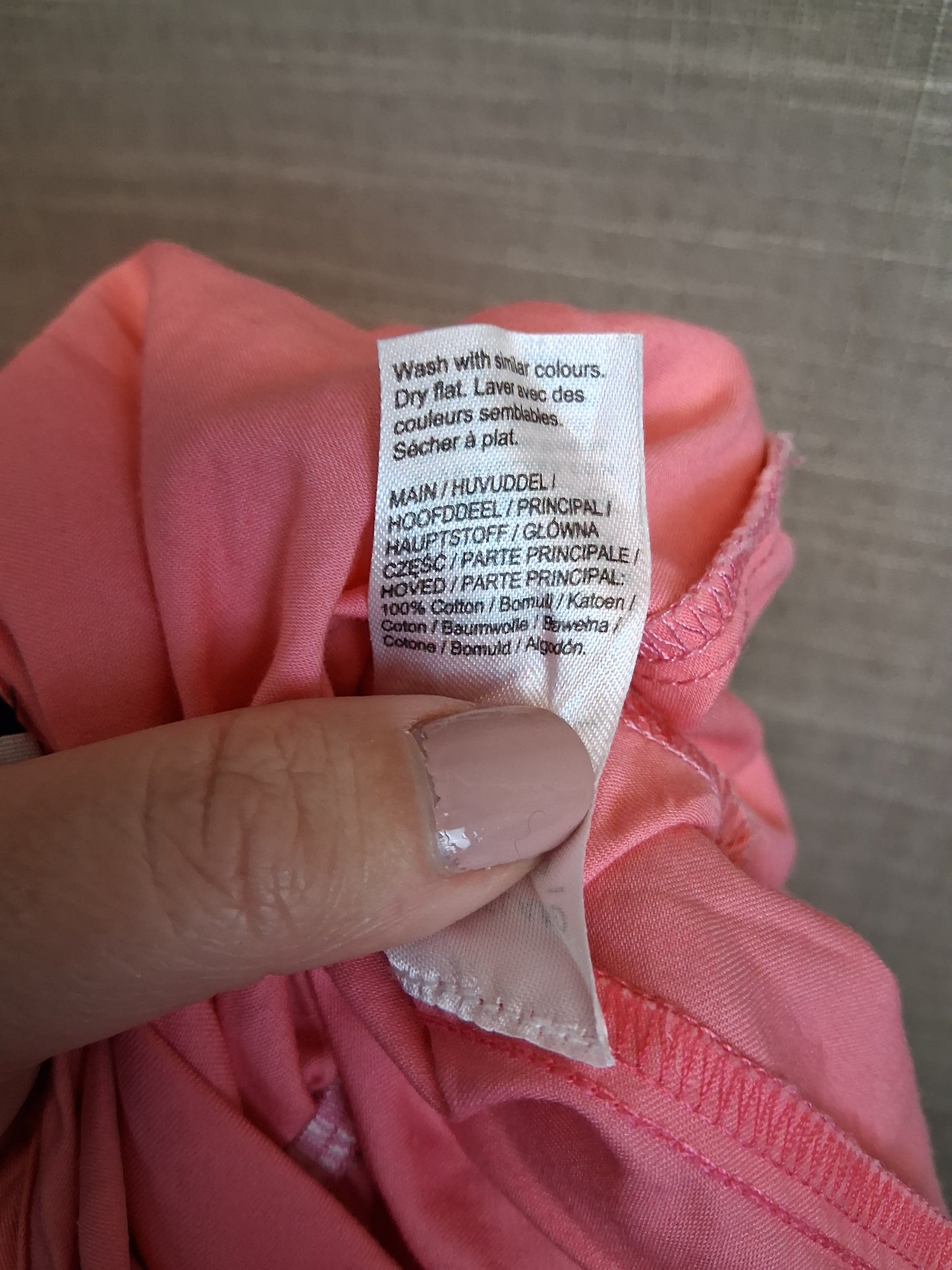 River Island Girls Pink Ruffle Top Age 5-6 Years